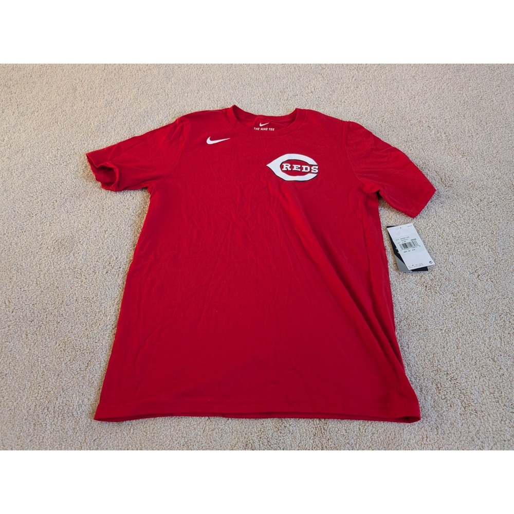 Nike Boys Cincinnati Reds MLB Elly De La Cruz T-Shirt Red XL 9Z3B7SAG2-CINED